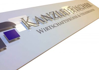 3D Leuchttransparent aus Acrylglas