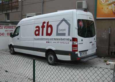 Firma afb Fahrzeug Beschriftung